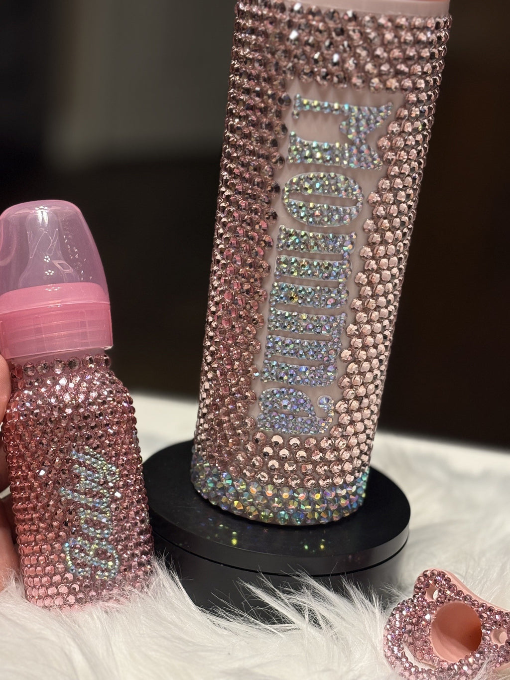 Mommy and baby bling set