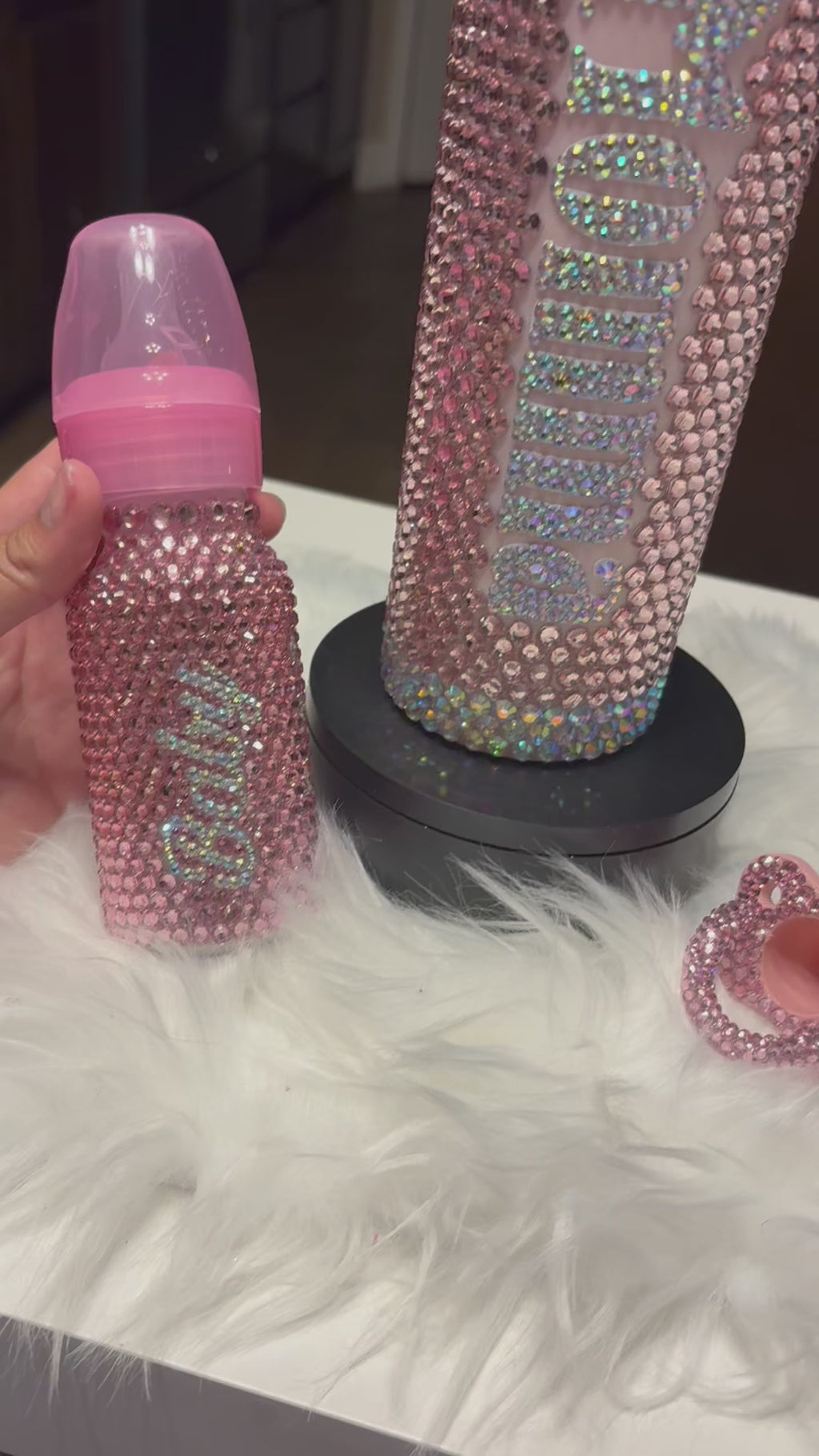 Mommy and baby bling set