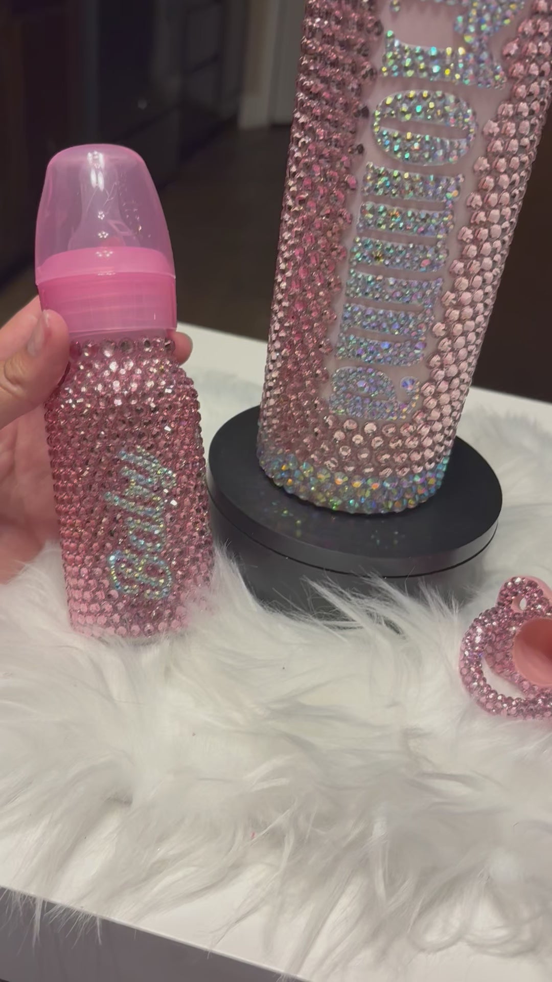 Mommy and baby bling set